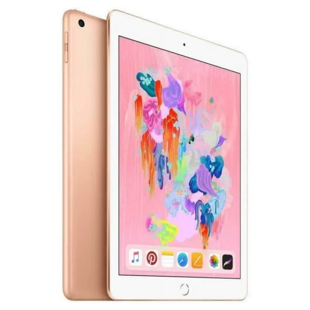 '- 6th 9.7in Gen (Refurbished) Wi-Fi, Restored Gold 128GB iPad