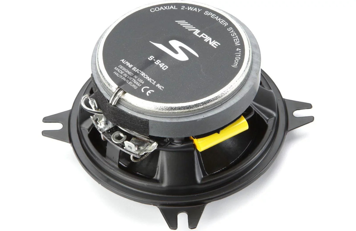 Coaxial Speaker S-Series - 4 S-S40" Alpine 2-Way Set