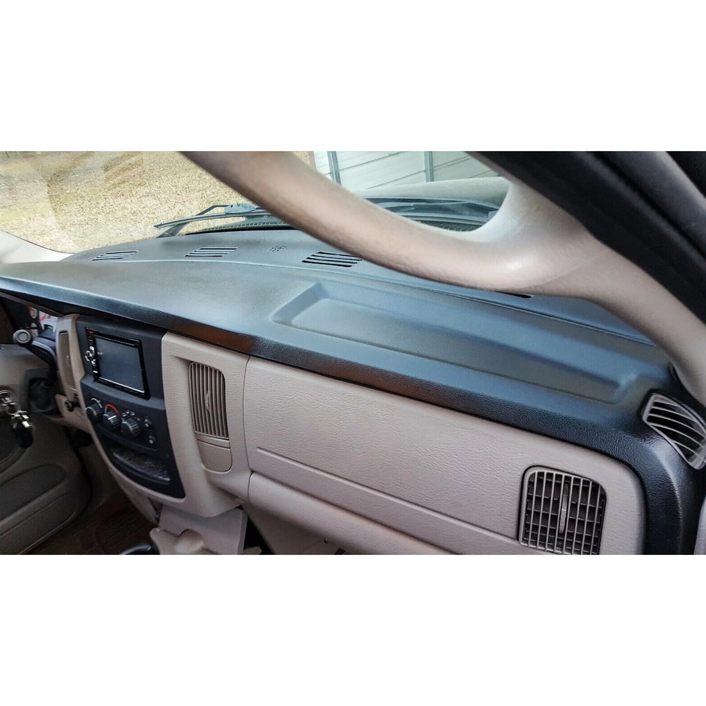 Protector Dodge 2002 Ram Board Dash Overlay for Cover 2005 Molded Cover Pad Skin 1500 Black 3500 2004 2003 Dashboard Cap 2500 Kojem
