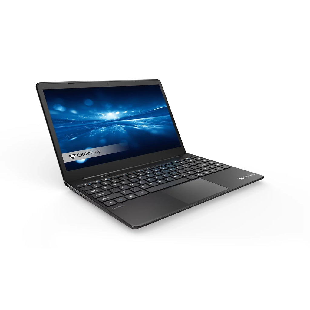 512GB Windows Webcam, Iris® Scanner, Xe SSD, Intel® Intel® Fingerprint i5-1135G7, RAM, Tuned Ultra 16GB Quad Core™ HDMI, Slim Core, Notebook, Black (Refurbished) by Home, 1MP Graphics, Restored FHD, 10 Gateway 14.1" THX™,
