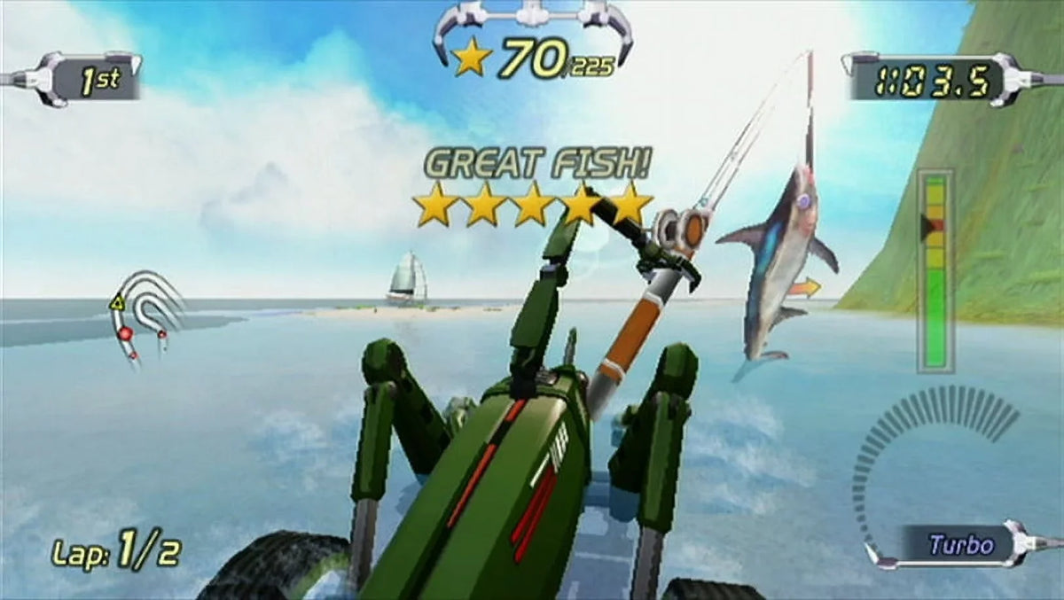 '- Excitebots: Nintendo Wii Racing Trick