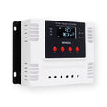 Iron Data Charger Lixada Solar Controller 12V/24V with for Ternary App Batteries Mobile LED Display Leadacid Intelligent Real-time PWM