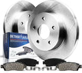 for - 2020 2019 REAR Axle Brake CX-5 2017 Replacement Mazda Rotors Brakes Kit Pads Detroit Ceramic Disc 2018 2016-2021 and Brake