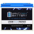 Lithium Wheelchair Replacement 35AH Motorized U1 PWR 12V Titan Battery for