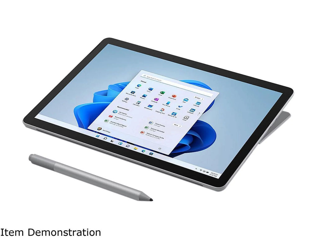 8GB 8VC-00001 Surface 10 SSD, RAM, Microsoft Pixel 11, Sense Windows 10.5" 3 Display, Go 128GB Platinum, Point i3-10100Y, Intel Multi-Touch, Core