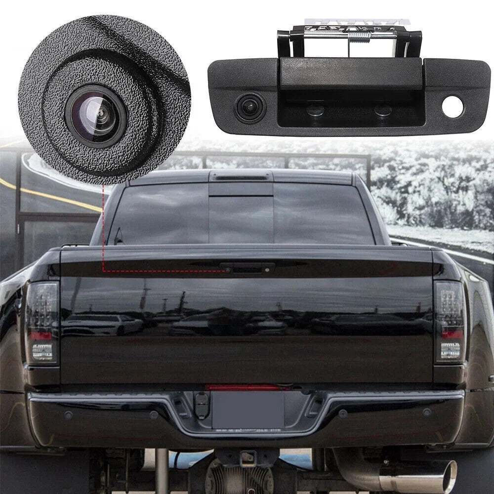 & Compatible (10-19) Safety Camera 3500 (09-17) Ram Backup Handle with 2500 with Dodge Tailgate – Enhance 1500
