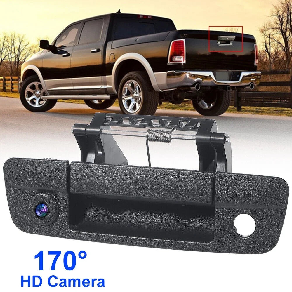 & Compatible (10-19) Safety Camera 3500 (09-17) Ram Backup Handle with 2500 with Dodge Tailgate – Enhance 1500