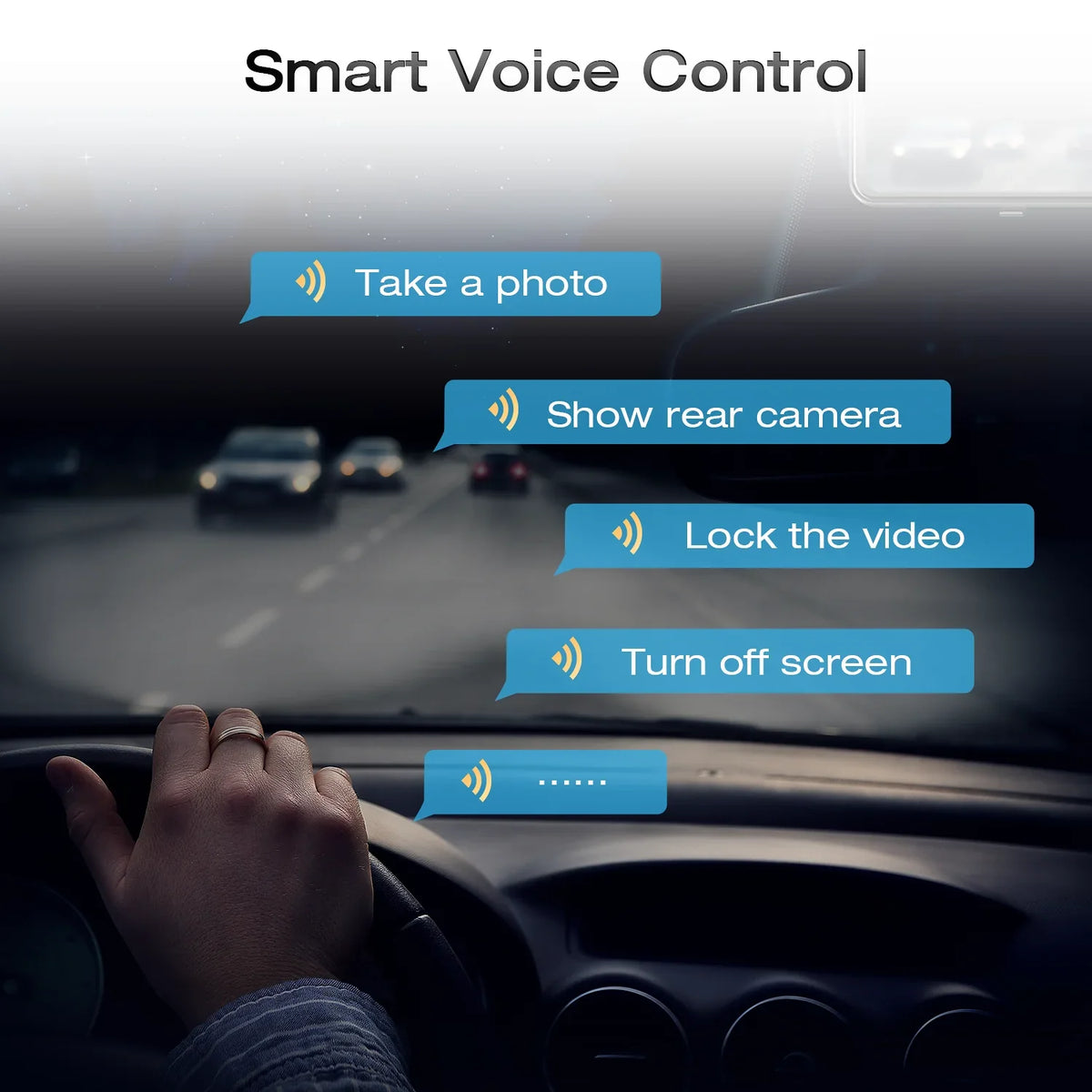 TOGUARD Rear Monitoring, Touch Cam, and 4K+1080P Parking Screen View 12" Camera, Mirror Rear Assist, GPS Front Dash Parking