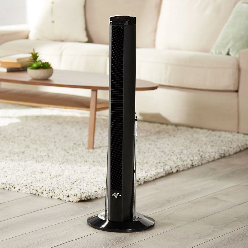 Adjustable Whole 4 Flow Room Vornado OSCR37 V Tower Speed Inch Circulator 37