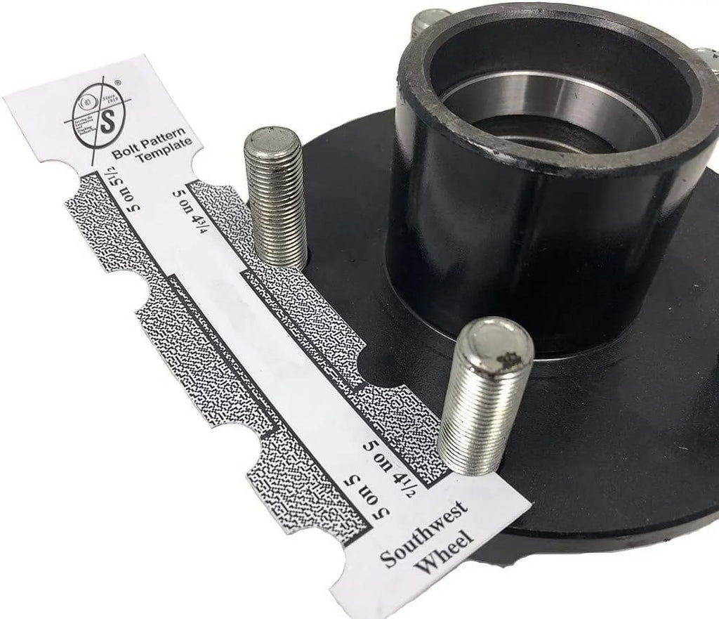 for Bolt (BT8 Idler Spindle Hub lb. 4.5" Trailer Circle 5-Hole, Spindle) 2,000 1" WHEEL Axles SOUTHWEST