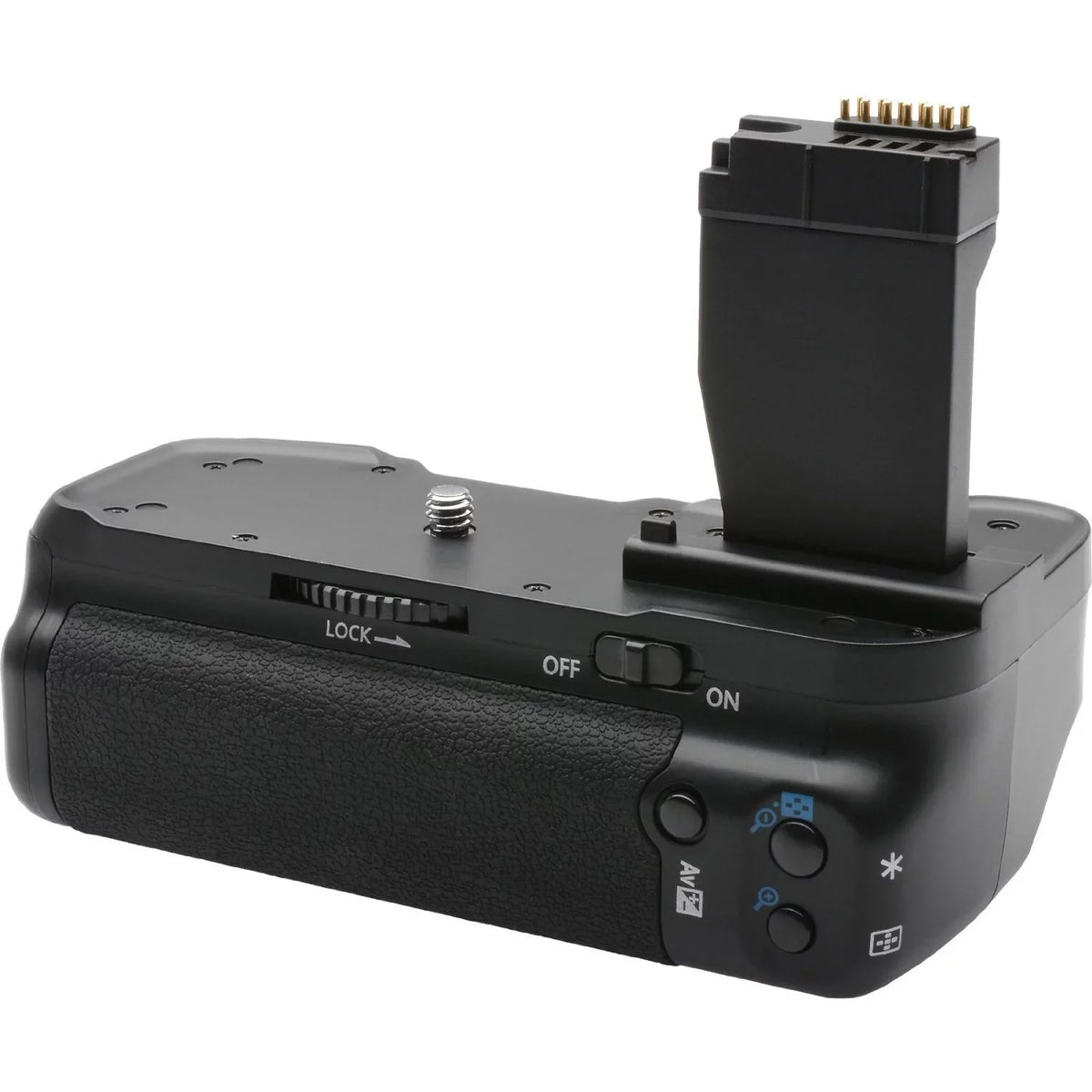 Rebel with PG-T6I for EOS 1140mAh Kit Power Battery Charger Cameras & Canon Deluxe Grip 2x Vivitar Battery Bundle