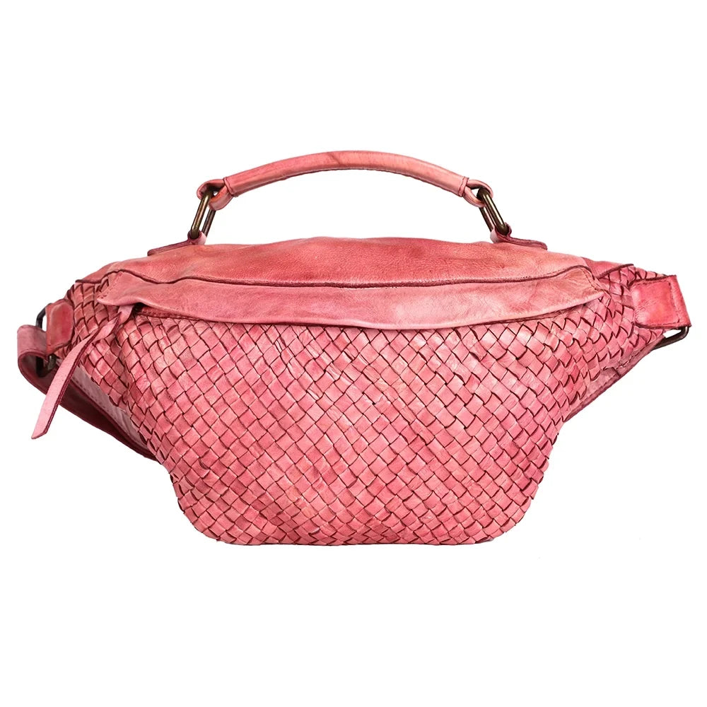 Cowhide Handbag Genuine Handmade Leather Pack Mind Bag Purse Never Vintage Nmbgm148C NM Fanny Women Western
