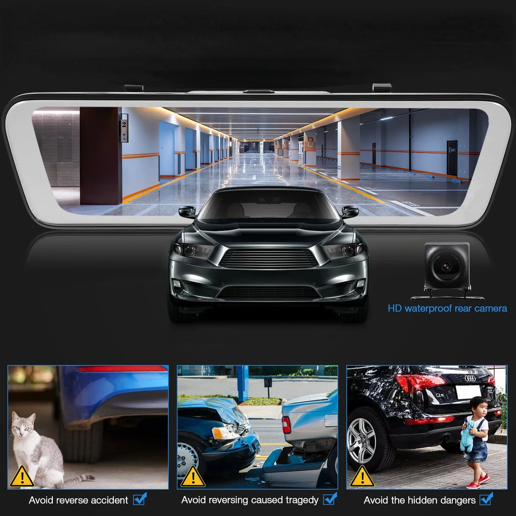 Recorder 1080P Recorder Backup and Dash Cheefull Camera Dash Rear Camera Front Vehicles Camera Driving Car