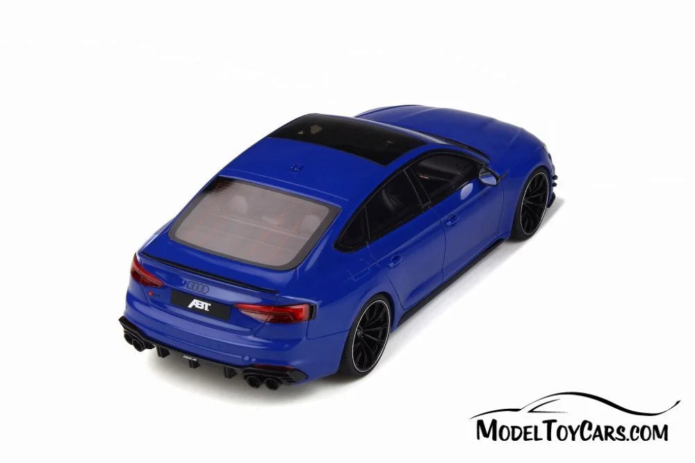 Car Sportback Hardtop, TT GT Model - Audi Spirit - Toy scale Resin 2019 Blue GT273 ABT 1/18 RS-5