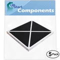 Hunter Replacement Air 30930 Filter 30255 Filter - Purifier Hunter 5-Pack Air with for Compatible