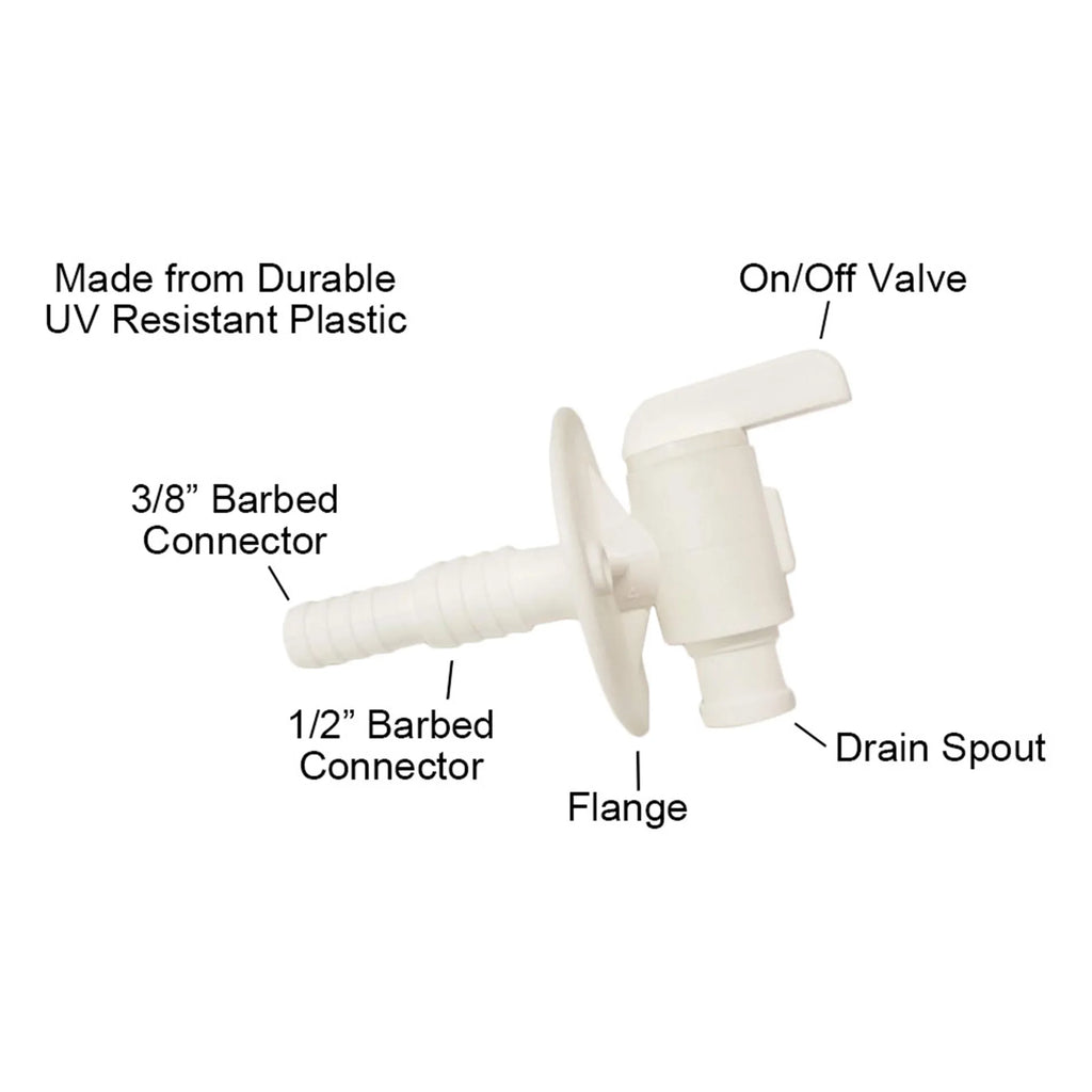 Connection RV, Hose Trailer, Camper Fresh liquid Tank Kit Accessory Concession, -