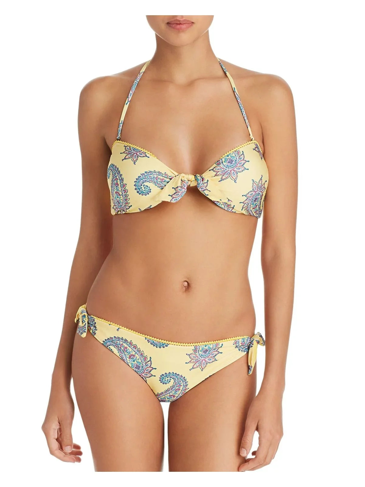 Top Bandeau S Halter Bikini ROSE Women's ISABELLA Paisley