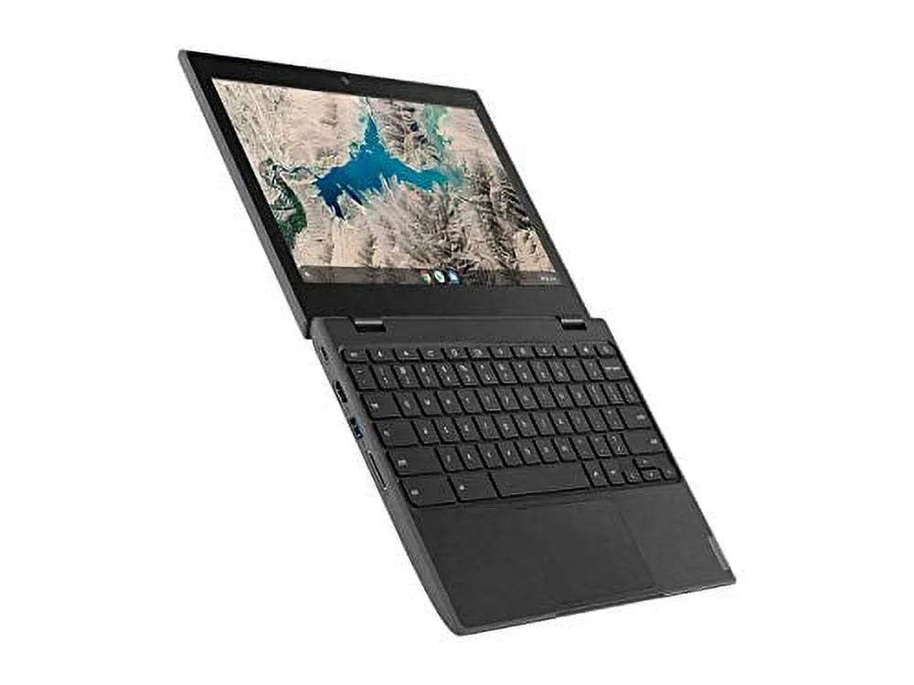 (used) OS, HD 2ND 4GB eMMC 16GB MediaTek 100E Chromebook SSD, 11.6" Processor, RAM, Powervr GX6250, 81QB000AUS Chrome Black Computer, Laptop 768) X MT8173C Gen TLC (1366 Display,