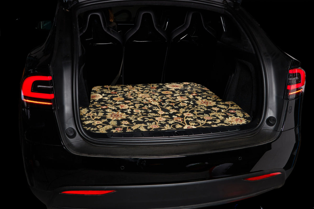 2018 Fit Cargo Car Oriental Custom Mat Black Mats, / Car - Carpet GGBAILEY Accord for Honda Trunk Small