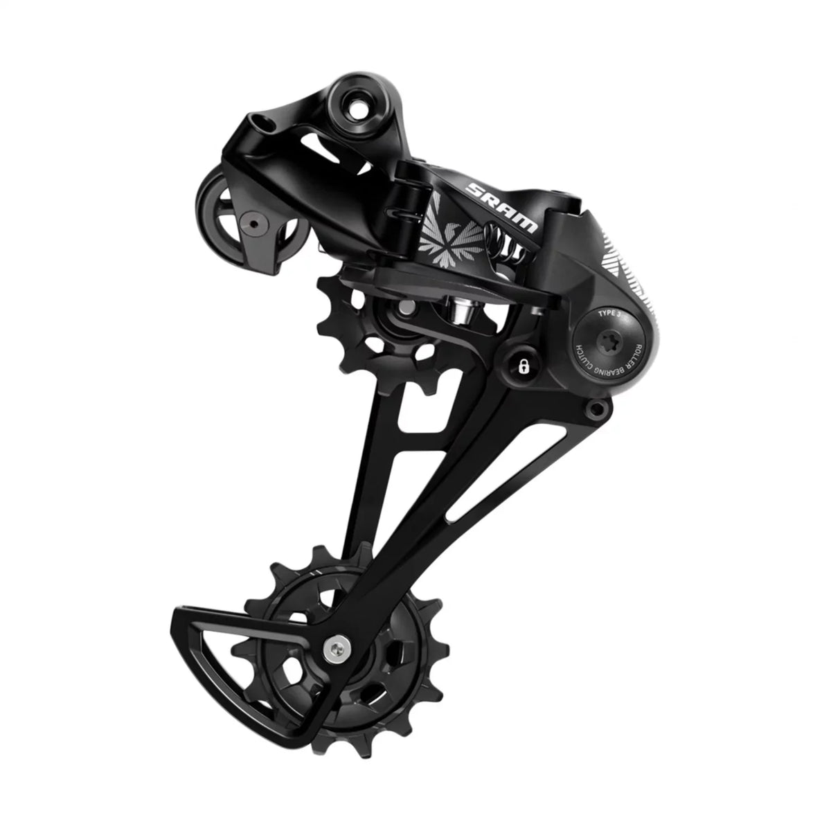 Black SRAM Derailleur - NX Cage, Rear Long Speed, Eagle 12