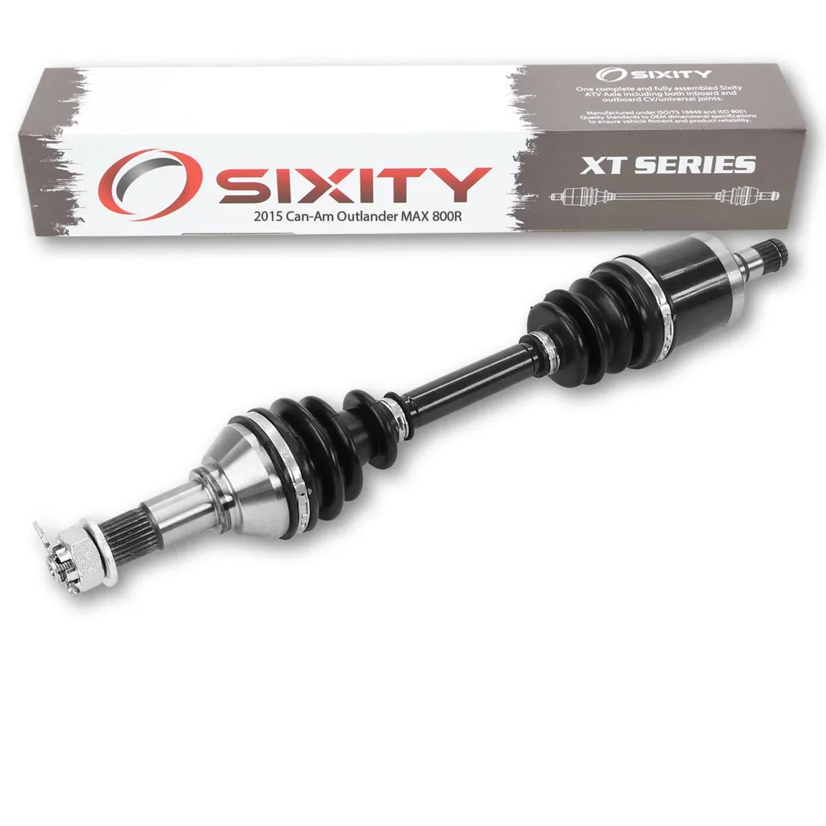 Left with Axle 4X4 XT EFI 800R Sixity MAX Outlander Front STD - compatible 2015 Can-Am