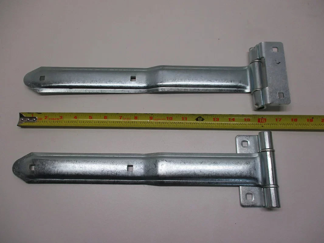 Offset Bent Trailer Cargo Hinges 16" Door RV Strap (4) / Utility Hinges