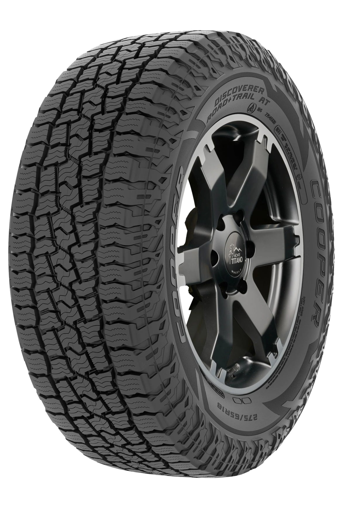 Discoverer 100T Tire Road+Trail AT 225/70R15 Cooper All-Terrain