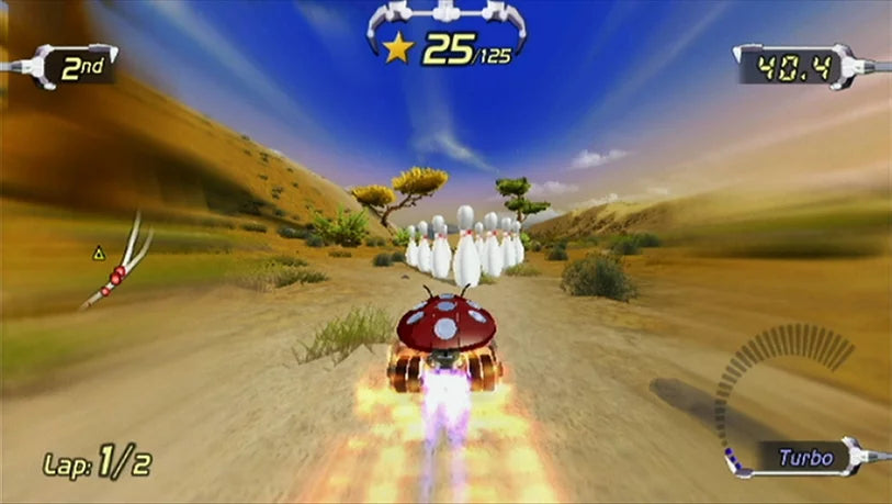 '- Excitebots: Nintendo Wii Racing Trick