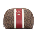 Pouch Brown/Red Whitney DKNY – Logo Cosmetic