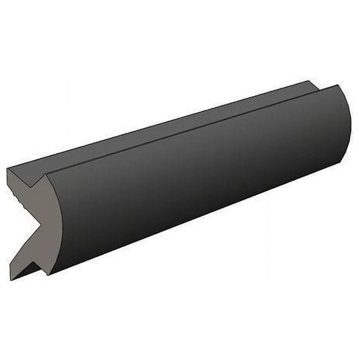 Rail 0342BKA501 Kit Rub Marine Flexible Taco Insert Black