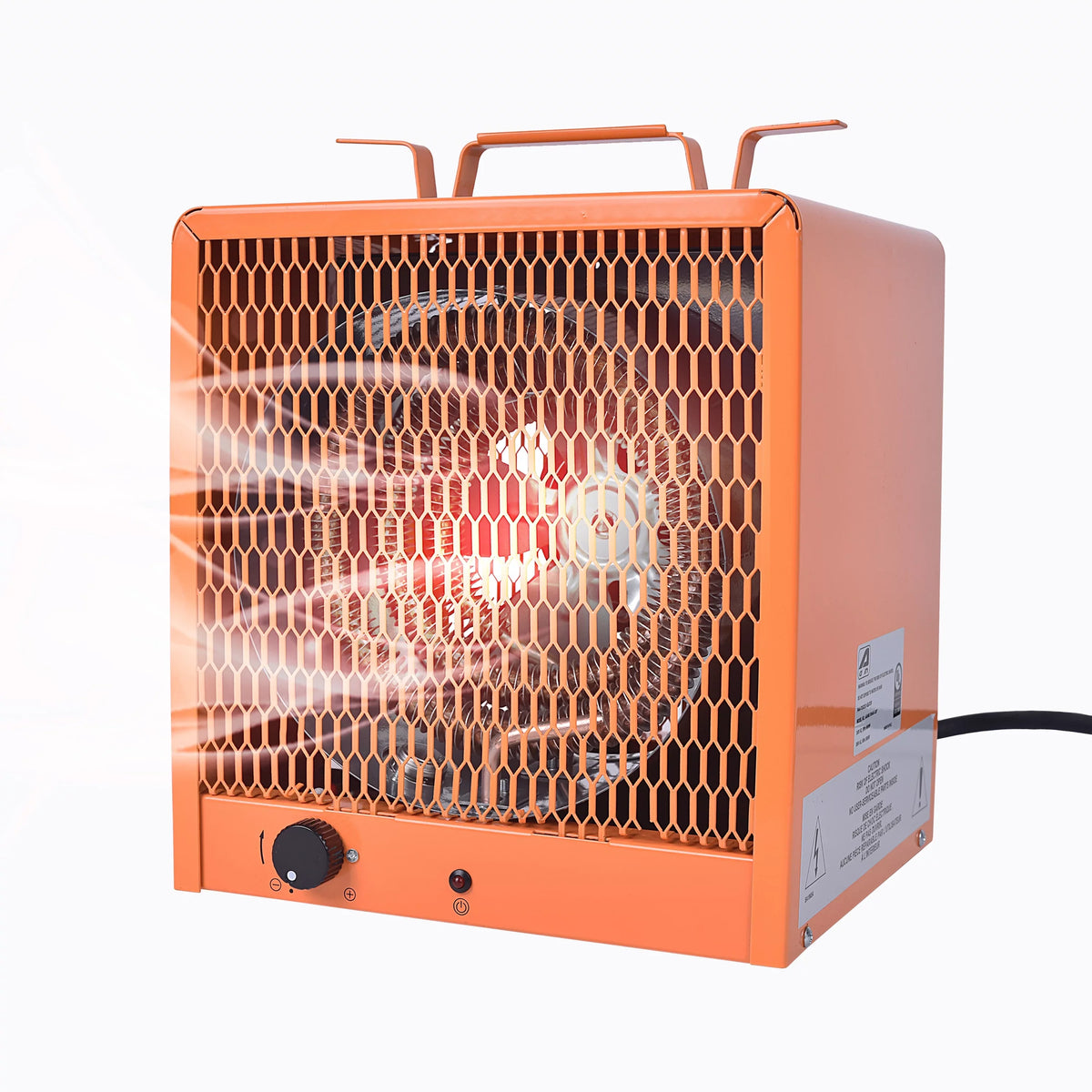 Hz,3 NEMA#6-30R,Industrial the Phase Heater, Watt 240 4800 , Volt/60 Forced Plug Fan Aain