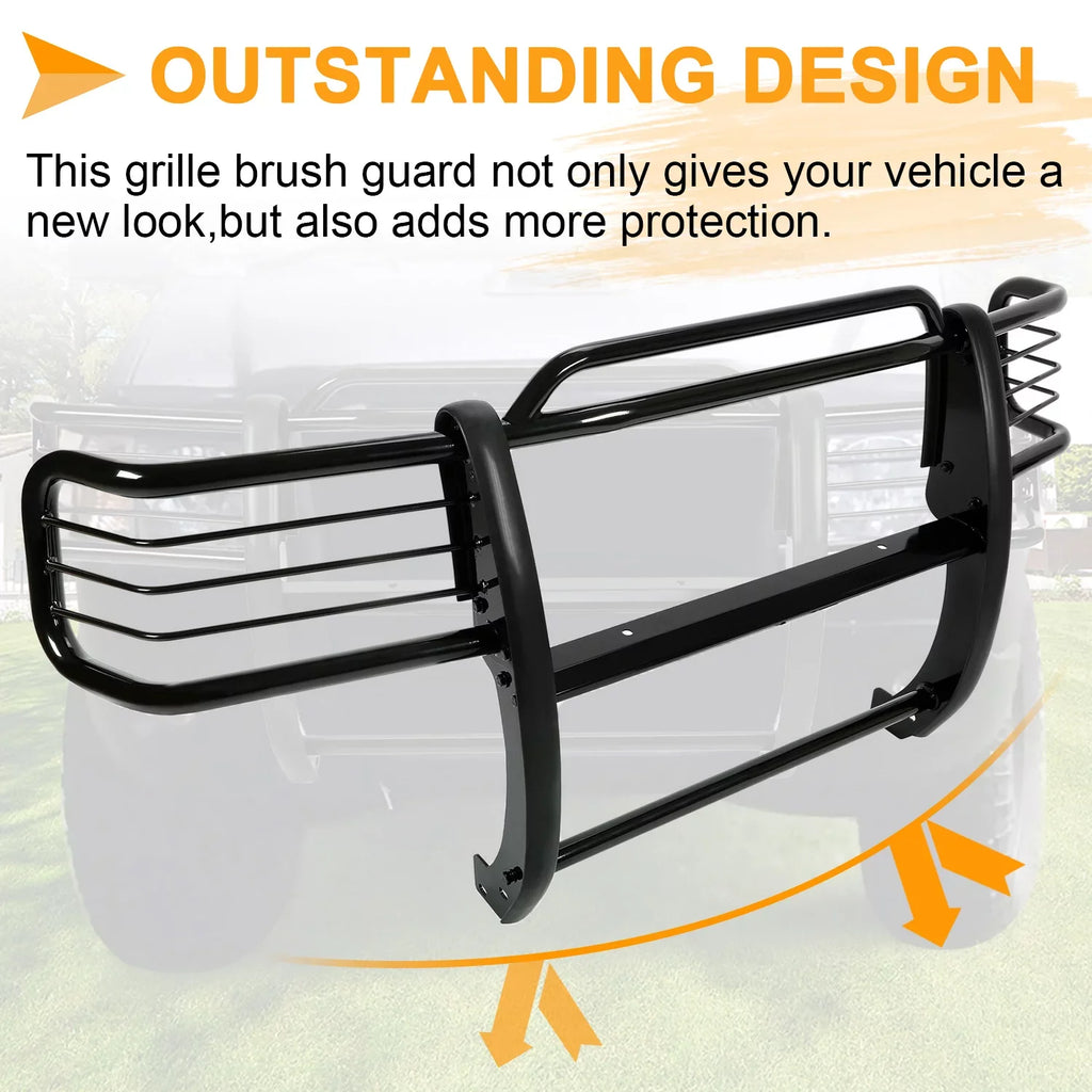 for Ranger Front 02 Truck Coated 07 Steel Mazda Guard B4000 11 Grill Powder Pickup Grille 06 05 09 Black 08 04 Brush 10 HECASA 2012 03 2001