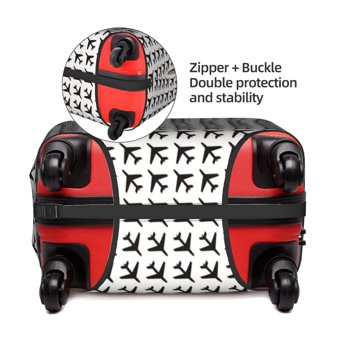 Cover Suitcase Suitcase Luggage Cover Kll Airplane Protector-X-Large