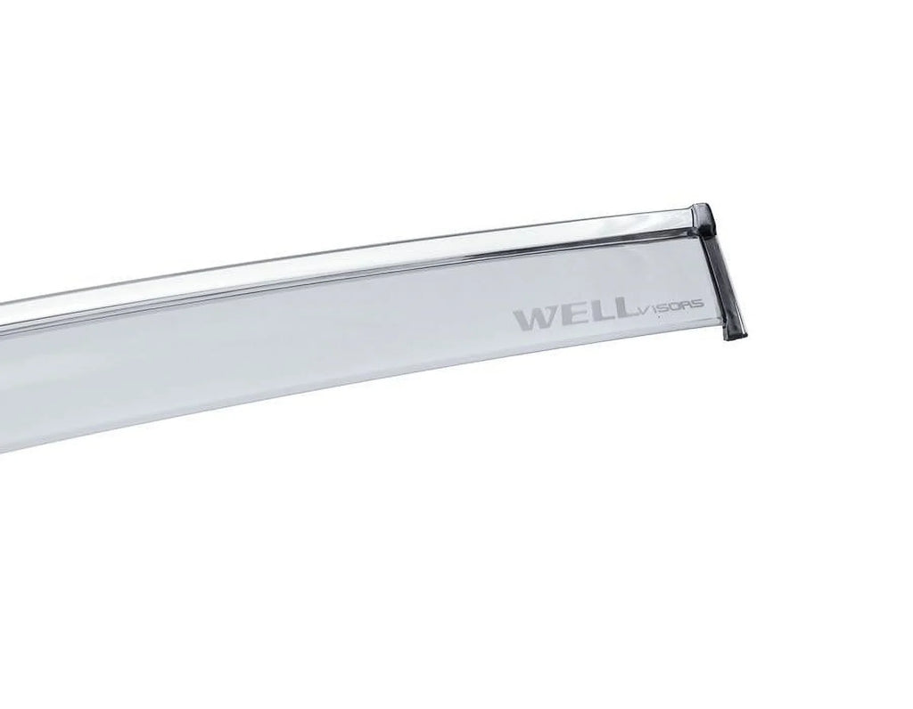 Side / X5 2022 for Rain Wind 2024 Chrome 2021 2023 2019 2020 G05 3-847BM015 Visors Trim With Wellvisors Deflectors Window Guard