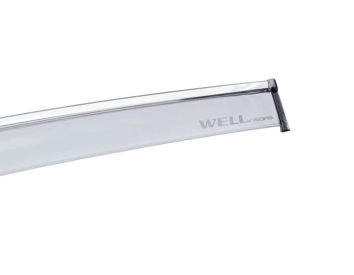 Side / X5 2022 for Rain Wind 2024 Chrome 2021 2023 2019 2020 G05 3-847BM015 Visors Trim With Wellvisors Deflectors Window Guard
