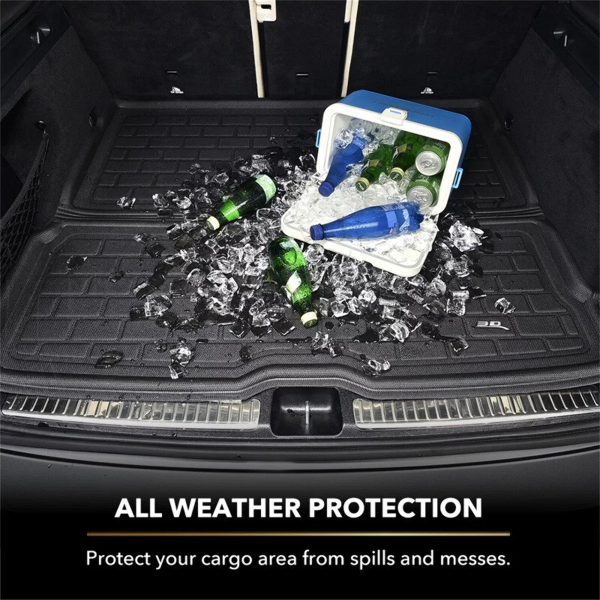 '- MAXpider compatible with Cargo (BLACK) 2008-2013 KAGU Liner HIGHLANDER Liner 3D Cargo