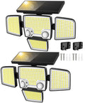 Garden exterior Motion - Flood 423 Yard SZRSTH Sensor LED Waterproof Solar Lights Lights Lights 3000LM Patio Security for