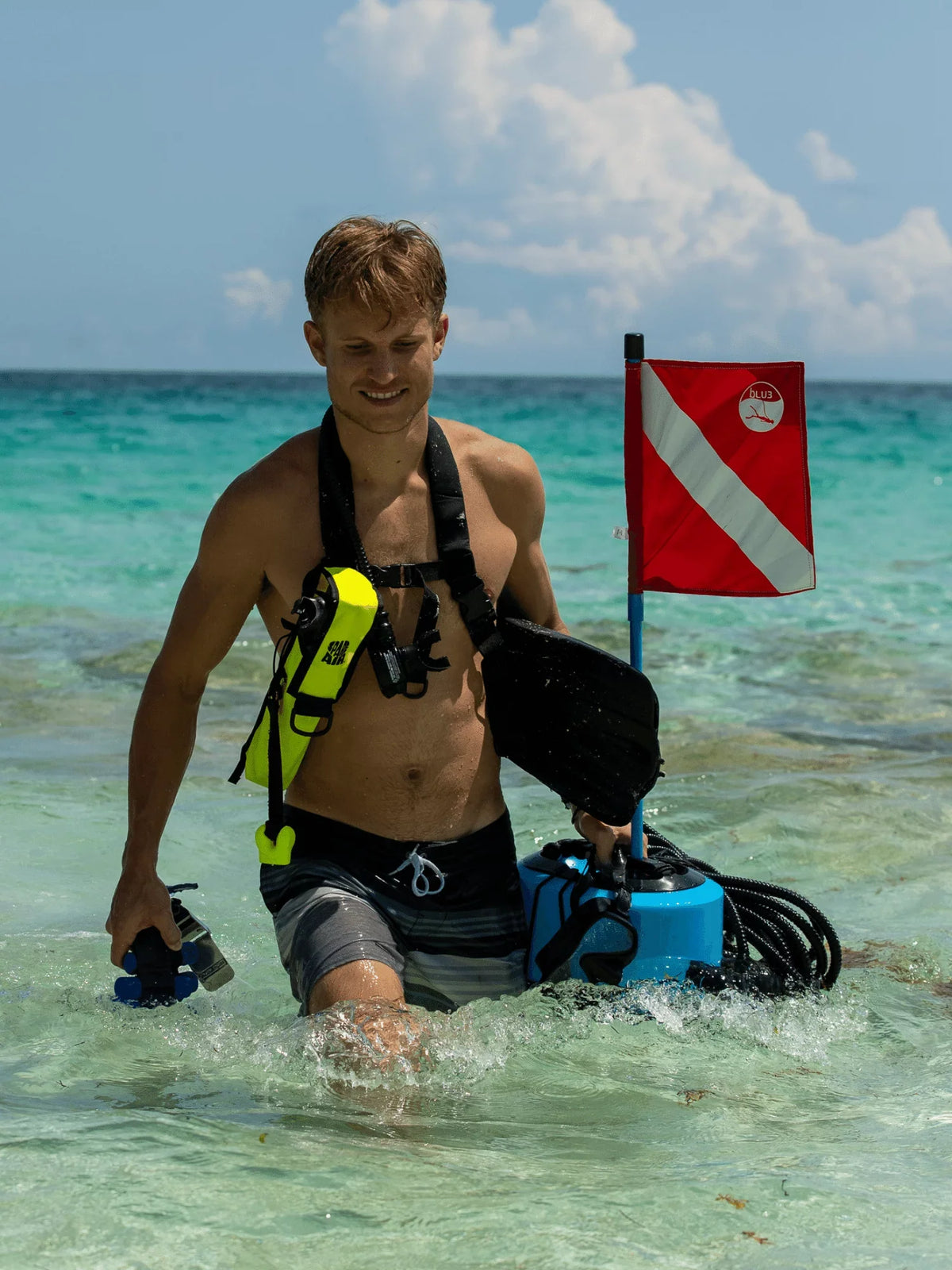 (Don't Battery) Spare Air Include Systems Duo Dive Nomad Reserve 1 Tank,