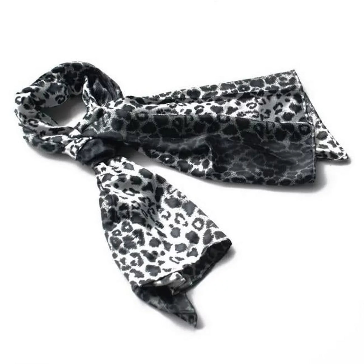 Stylish Leopard - Scarf/Wrap/Shawl Blancho Natural Design Silk Elegant Large