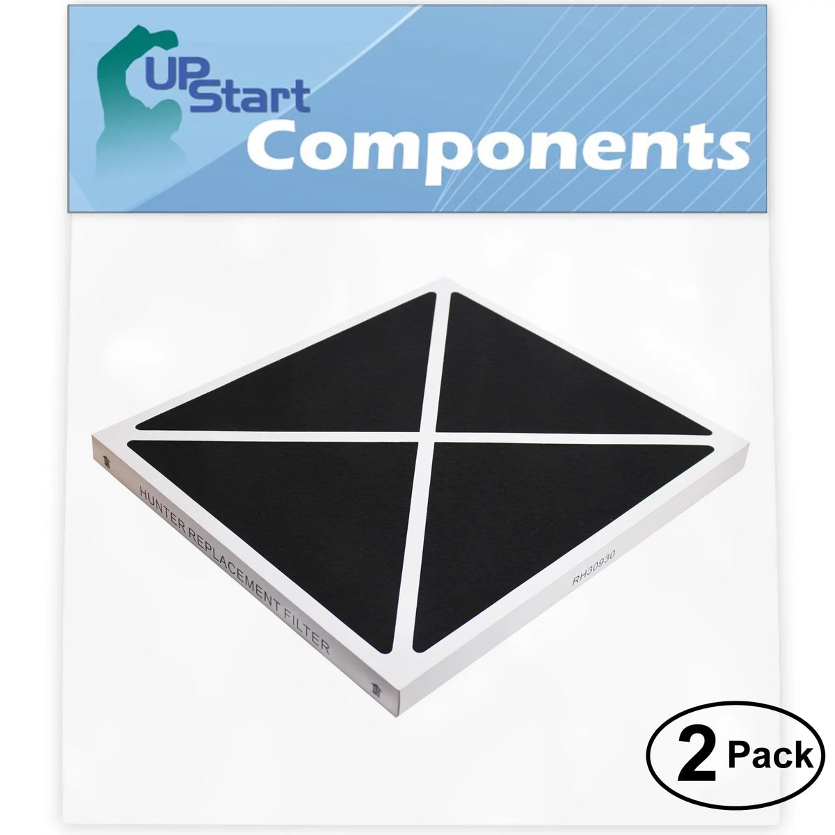 HR30374 Purifier for - Replacement with Compatible Filter Air Filter Air 30930 2-Pack Hunter Hunter