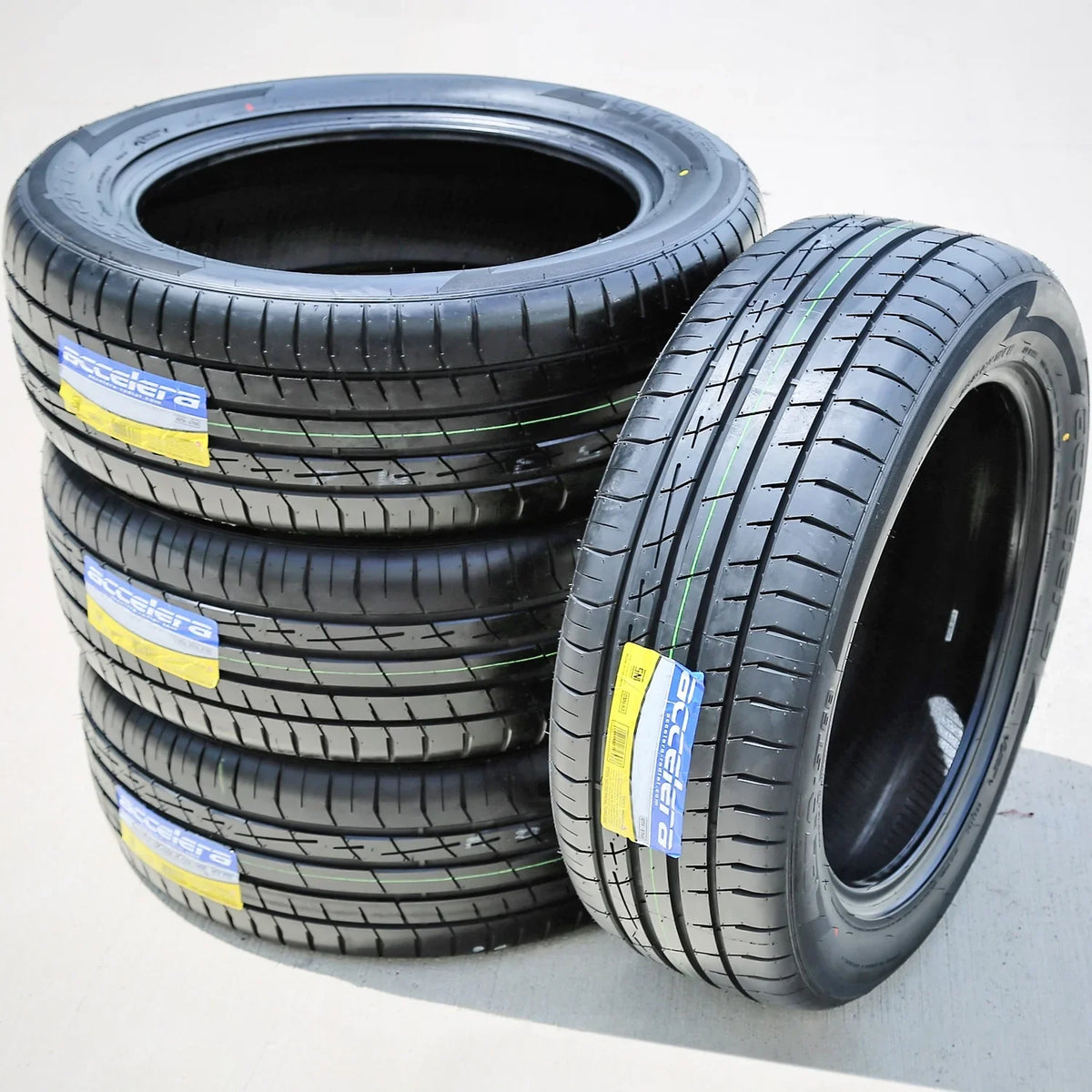 Performance A/S 255/60R19 Pair 2 (TWO) ST68 Buick Lincoln Iota Tires Aviator 2010 Accelera Fits: of 109H Enclave Base 2021 AS CXL,