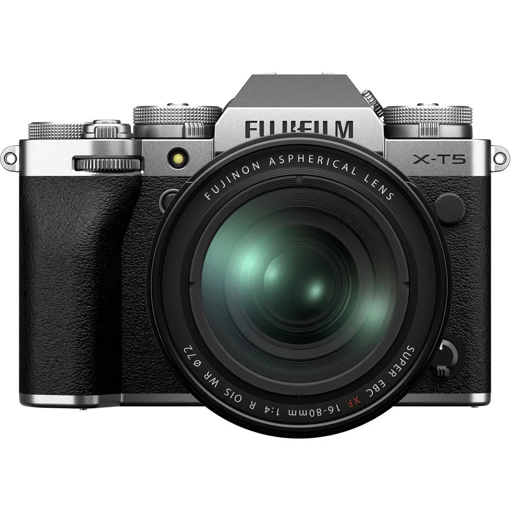 X-T5 16-80mm FUJIFILM with Mirrorless - (Silver) Camera 16782662 Lens