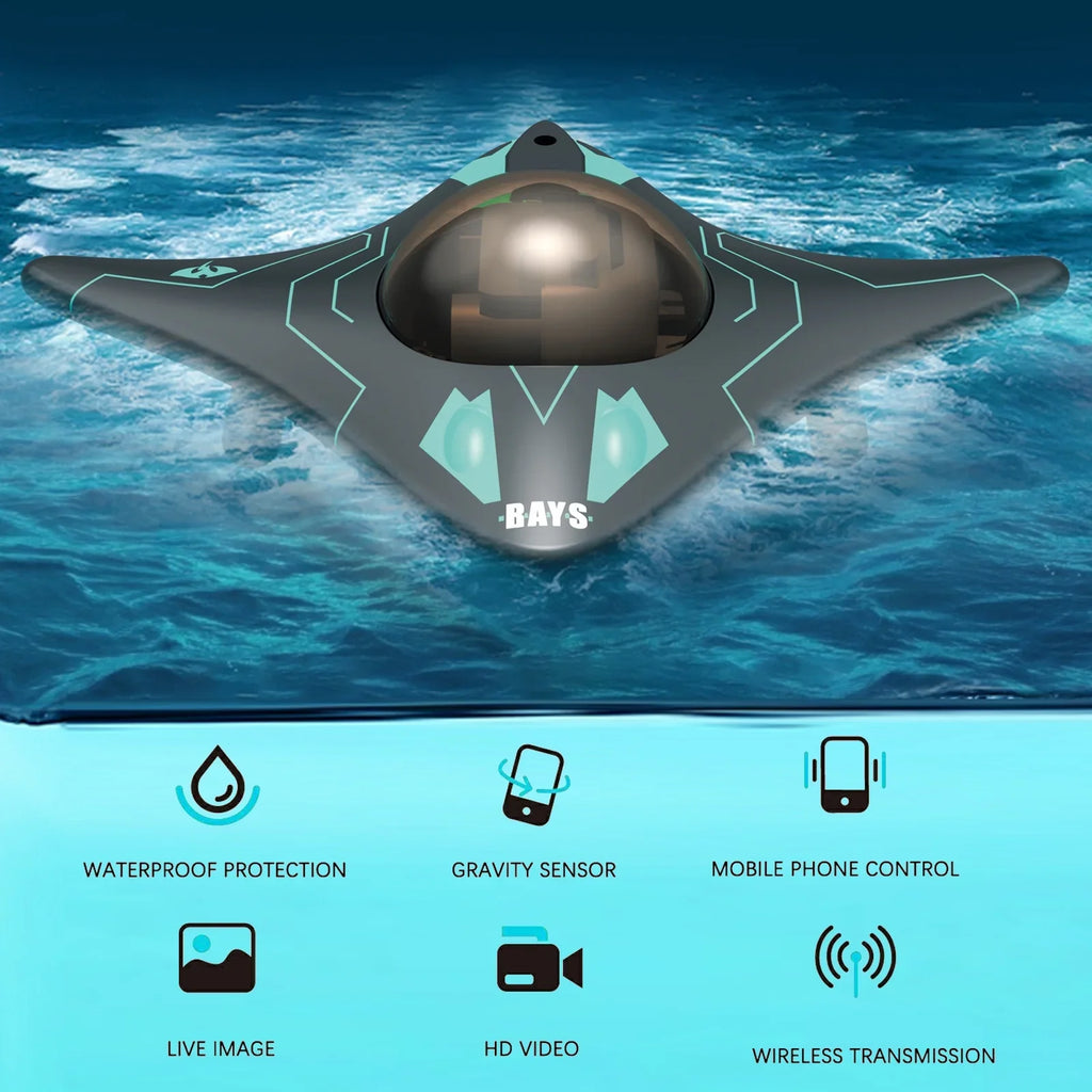 Boat Remote Black WiFi Control with Remote moobody Visual Control