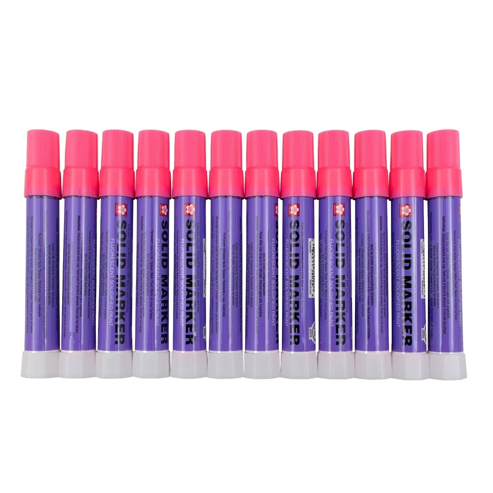 Markers Solid Paint Car Art & Fluorescent Piece Pink Twist Set Sakura Dealer Various for exterior Dozen Indoor 14F-392F 12 Auto Surfaces Up