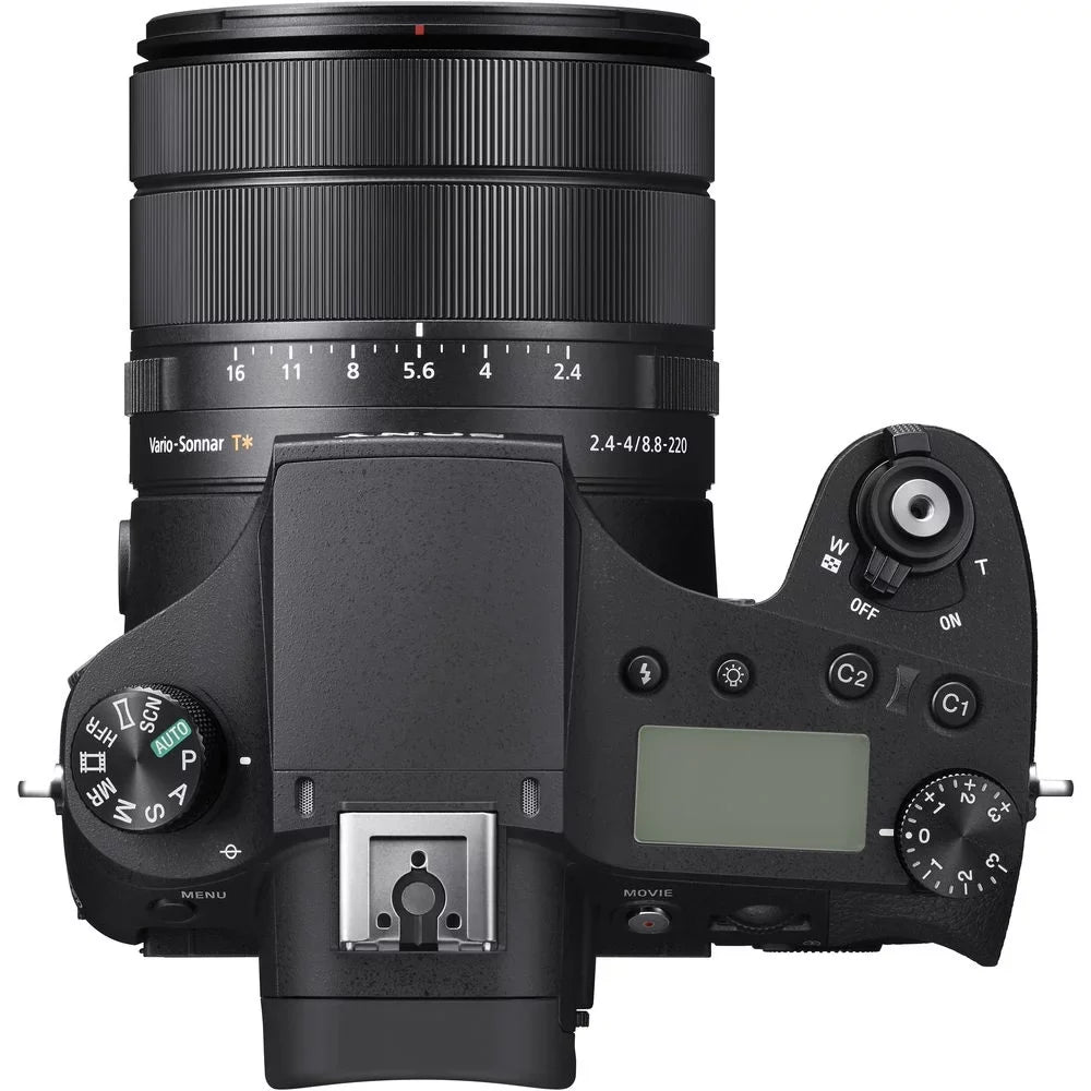 '+ Tripod Spider Case DSC-RX10 Camera Cyber-shot Kit Digital - 32GB IV +