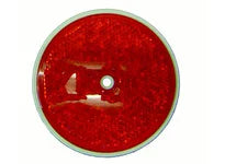 13-099-32 3-3/8" Dia. Red Mount (60 Cortina Pack) Reflector Center - - Hole