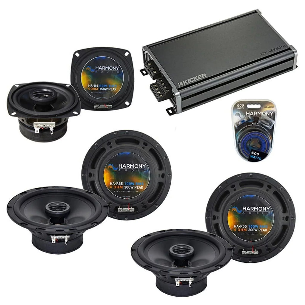 CXA360.4 2007-2016 Upgrade (2) R4 & Acura MDX Fits Factory R65 Harmony Speaker