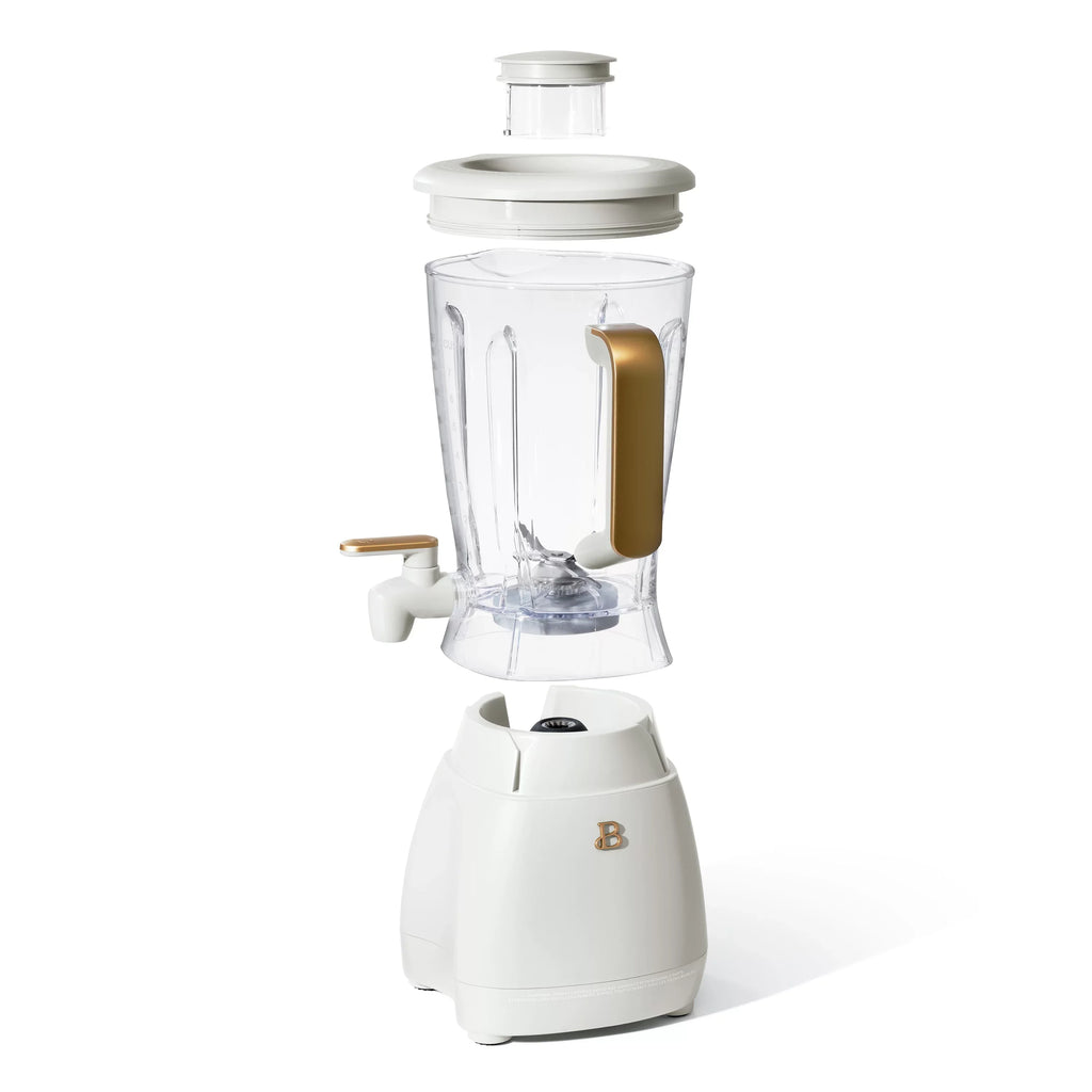 Beautiful by White Frozen Slush 60 Drew 4-Speed Barrymore Drink Icing Maker, oz Crush