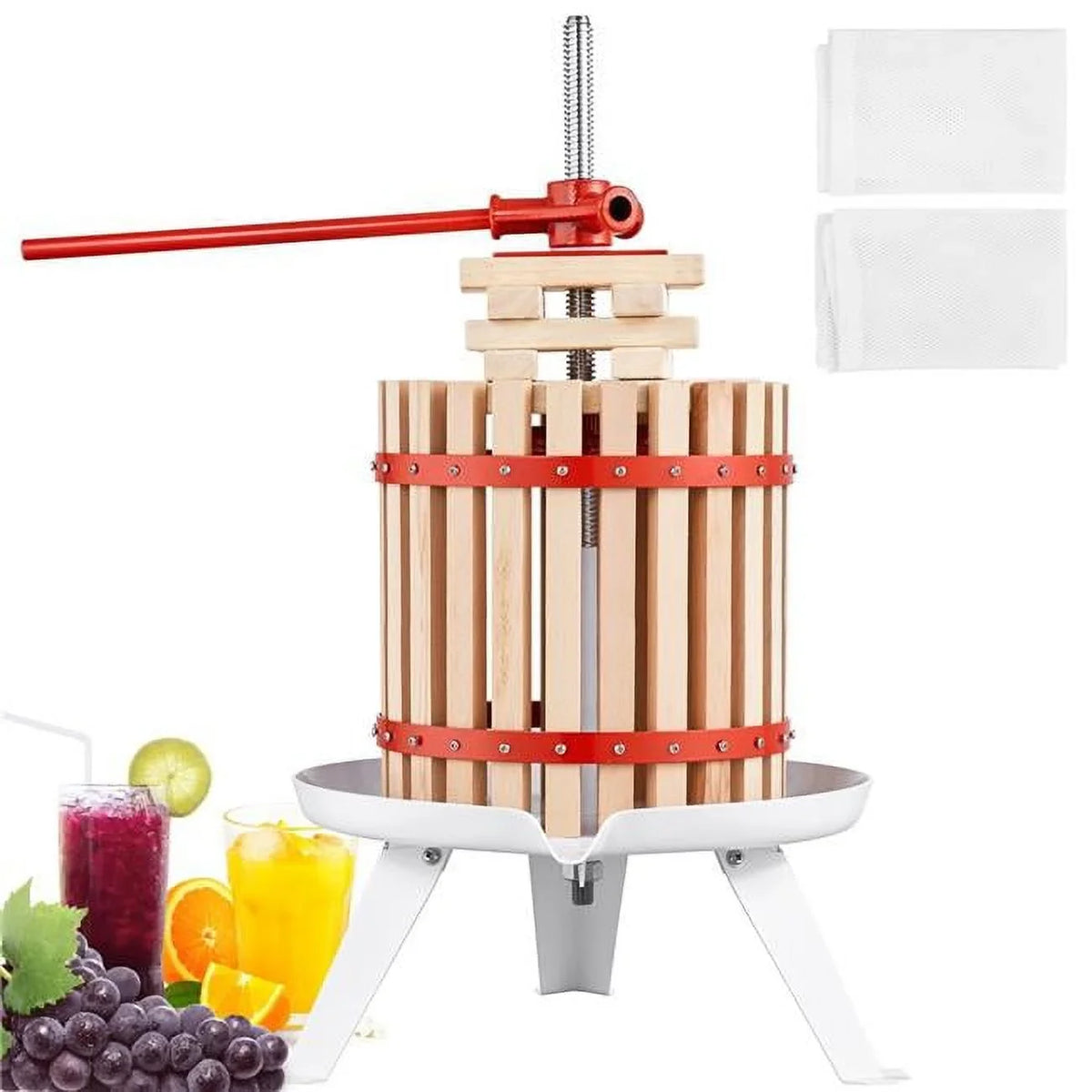 Press 4.75 Fruit Wine gal Vevor LSGJYZJMM18L8K9OTV0