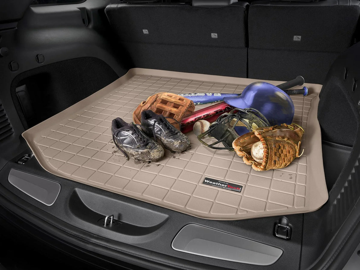 Cargo Highlander with Liner Row compatible 2nd Trunk Behind Seating, 2014-2015 WeatherTech Tan -